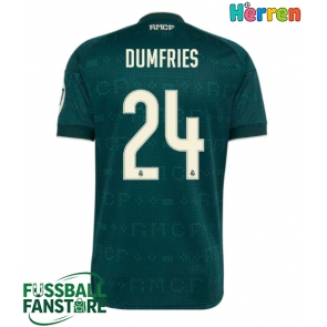 Real Madrid Denzel Dumfries #24 Replik Auswärtstrikot 2026-27 Kurzarm